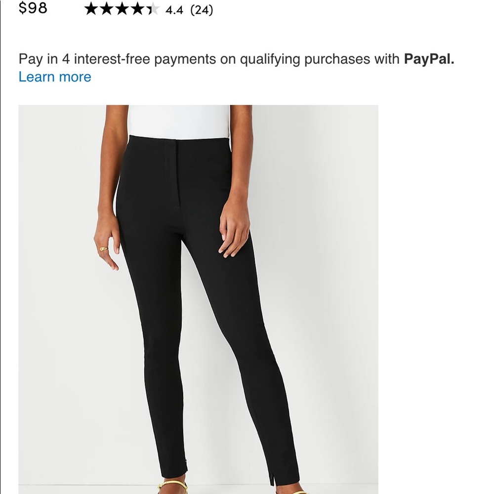 Pant In Bi-Stretch Ann Taylor- Never used